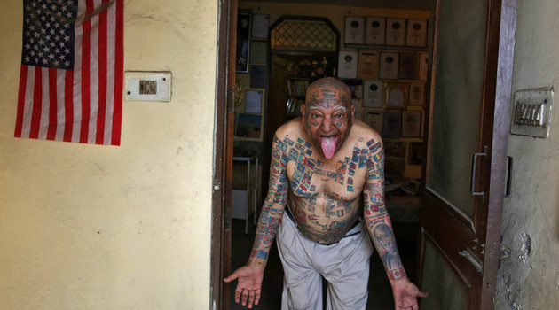 1800 Old Man Tattoo Stock Photos Pictures  RoyaltyFree Images  iStock   Old tattoo Tattooing Old woman